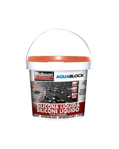 Rubson silicona liquida aquablock 1kg teja 1894877