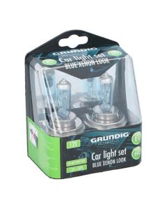 Set 2 bombillas para coche 12v h4 xenon grundig