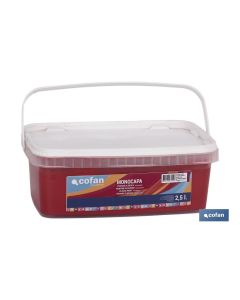 PINTURA PLÁSTICA MONOCAPA Rojo Diablo (2,5 LT) COFAN