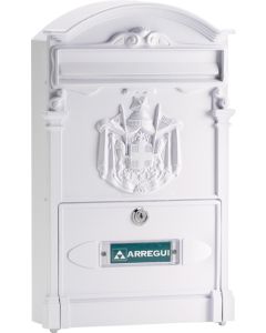 BUZON E2611 RESIDENCIA ALUMINIO BLANCO