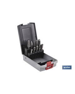 ESTUCHE FRESAS ROTATIVAS 10 UDS. COFAN