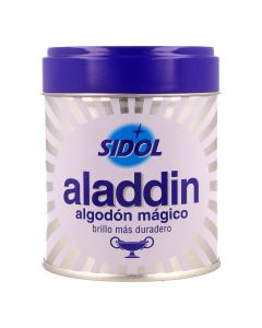 Limpiametales aladdin algodón mágico 75g (bote) sidol