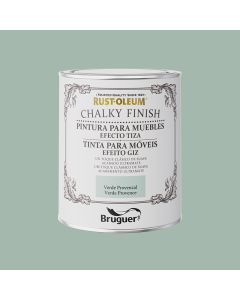 Rust-oleum chalky finish muebles verde provenzal 0,750l 5733888 bruguer