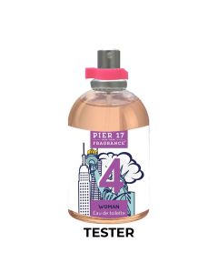 Tester 100 ml sra pier 17 new york 4 gratis por la compra de 4 unid. de la fragancia correspondiente al tester