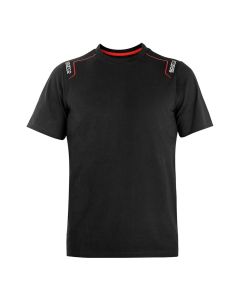 Camiseta tech stretch trenton negra talla-m 02408nr2m sparco