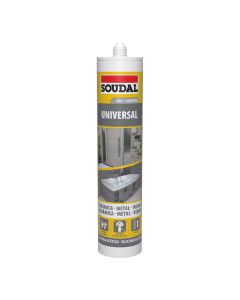 Silicona universal gris 280ml 115927 soudal