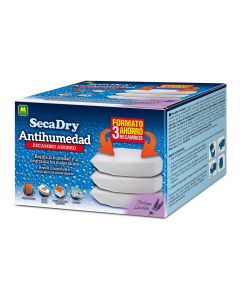 Pack recambio secadry antihumedad 3 unid. 231484 masso