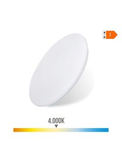 Aplique led de superficie 12w 4000k ø26,5x5,7cm edm