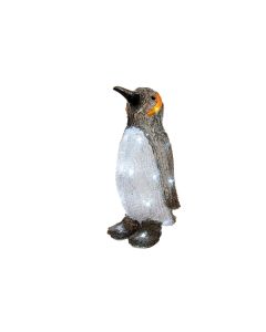 Figura pingüino de led acrilico exterior