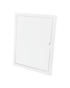 Tapa de registro rectangular empotrable abs 20x25cm blanca