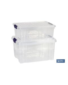 CAJA DE ORDENACION 16L MODELO RICORDI 40X30X21cm POLIPROPILENO COFAN