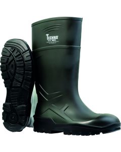 BOTA TROYA NO EPI PU T-42 VERDE/NEGRO