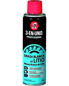 GRASA 3 EN 1 SPRAY 250ML BCO LITIO 34453