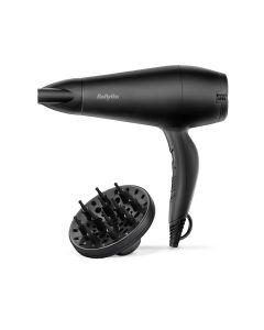 Secador 2000w con difusor negro smooth d215de babyliss