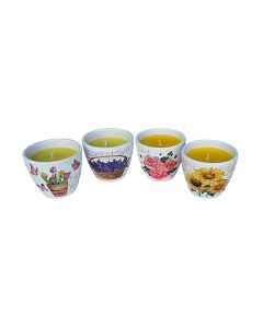 Vela citronela terracota "provenzal", modelos variados