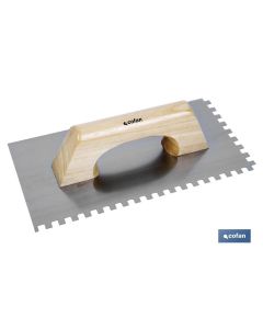LLANA DENTADA (8X8mm) L-300X150X0.7mm. COFAN
