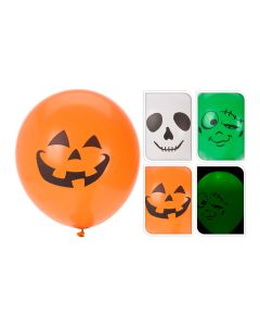 Pack 3 globos halloween con led