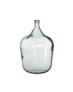 Garrafa cristal transparente diego 34l ø40cm x 56cm