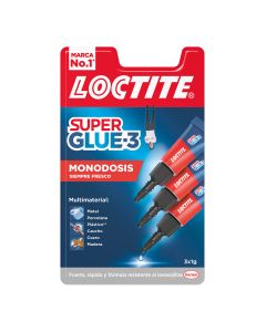 Loctite mini trio 3x1g 2640065 super glue