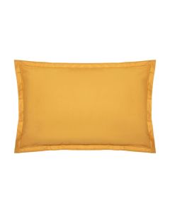 Funda de almohada color mostaza 70x50cm