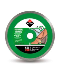 Disco diamantado csv ø115mm pro 25910 rubi