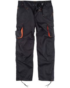 PANTALON MULTIB.WF1619 NGR/NARANJA T-44