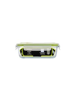 Hermético rectangular 1040ml borosilicato expert sg4702 san ignacio