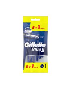 Maquinillas de afeitar gillette blue ii fija pack 5+1