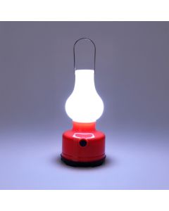 Quinqué led para camping, 3 x aa (no incluidas), colores surtidos, 8 x 8 x 17 cm