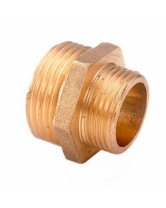 Contrarrosca reducida 1/2" x 3/4" latón