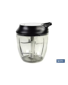 PICADORA MANUAL, TAPA Y ACCESORIO BATIDOR 900 ML COFAN