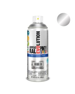 Pintura en spray pintyplus evolution water-based 520cc ral 9006 aluminio blanco