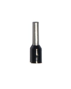 Puntera aislada 01,50 mm², negra, 100 uds