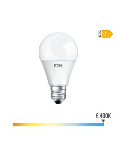 Bombilla standard led e27 20w 2200lm 6400k luz fria ø6,5x12,4cm edm