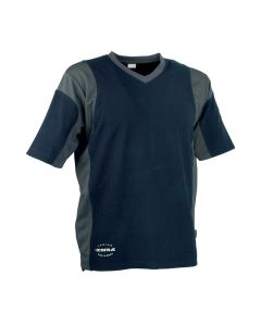 Camiseta java azul marino/gris oscuro cofra talla m