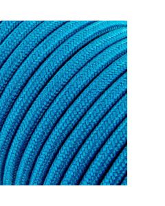 Cable cordón tubular 2x0,75mm azul claro 25m