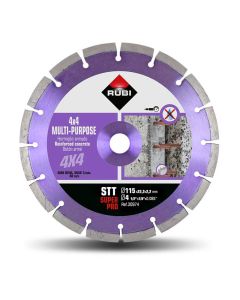 Disco diamantado stt ø115mm superpro 30974 rubi