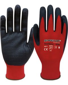 GUANTE FIT-O-LITE NITRILO G101 T-07 ROJO