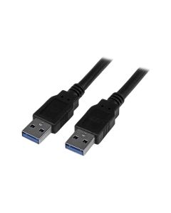 Cable usb 3.0 a-a macho-macho 2m negro