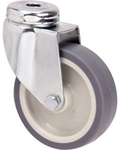 RUEDA TW0241 M10 Ø 50 POLIAMIX GOMA GRIS