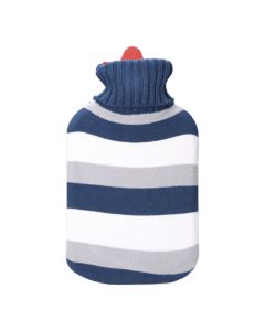 Bolsa de agua caliente. modelo rayas azules 2 l