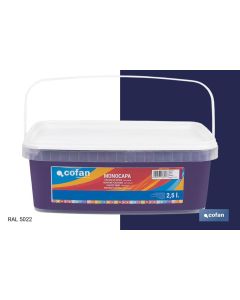 PINTURA PLÁSTICA MONOCAPA Violeta (2,5 LT) COFAN