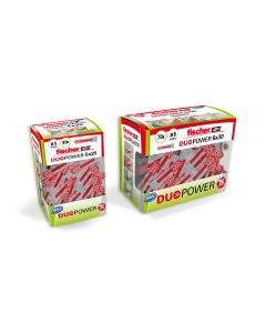 Taco duopower ø10x50mm diy 25 unid. 536388 fischer