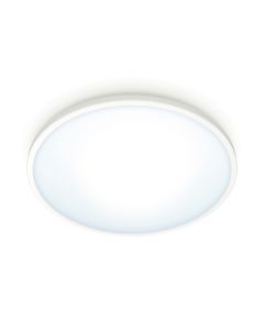 Plafon led wiz 14w 1300lm ø242mm marco blanco philips