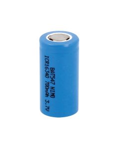 Pila recargable 700mah 3.7v lc16340 nimo ø16x34mm