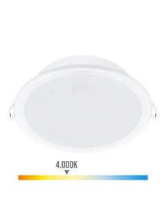 Pack 3uds meson downlight color blanco, 5,5w, 550im. philips