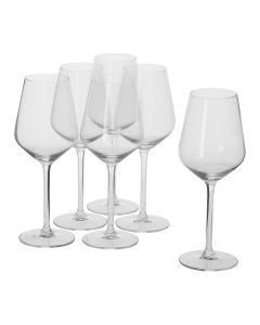 Set 6 copas de vino blanco 37cl alpina