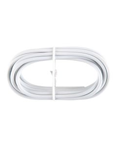 Cable plastificado blanco (gusanillo) 3m portavisillo pv025 cintacor - storplanet