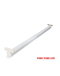 Regleta fluorescente para tubo de led 2x18w (eq. 36w) 220v 123cm edm