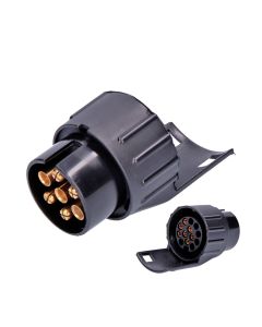 Adaptador de remolque de plastico de 7 a 13 polos goodyear